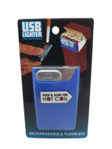 Blue Rechargeable Flameless USB Cigarette Lighter Pack Insert - $8.90