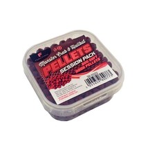 Session Pack Monster Crab &amp; Halibut Soft Hook Pellets - Red, 60 g  - £9.26 GBP