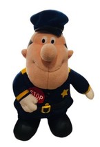 TRAFFIC COP  Vintage 1999 Frosty the Snowman Police Officer Plush 13" Stuffins - $18.48