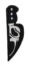 Scream Scary Knife Face Mask Halloween Embroidered Applique Iron On Patch - $4.85+