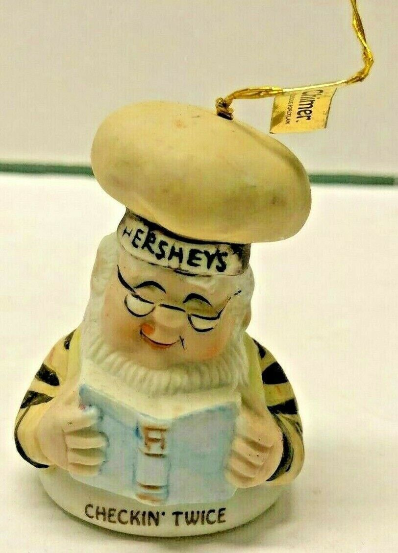 Hershey&#39;s Elf Porcelain Bell - $4.95
