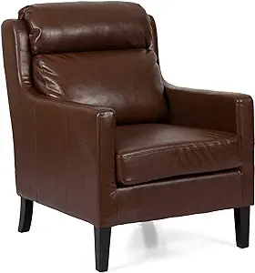Christopher Knight Home Stuart Contemporary Pillow Tufted Club Chair, Da... - £353.81 GBP
