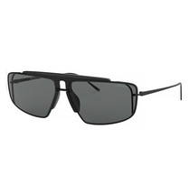 Prada Catwalk 50V PR50VS Matte Black Metal Wire Sunglasses Classic Authentic - £161.91 GBP