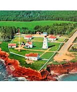 1970s Postcard East Point Lighthouse Prince Edward Island PEI Canada Vin... - $27.86 CAD