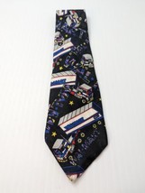 Vintage Walmart Neck Tie Company B Semi Truck Red White Blue 90s Excellent Cond. - £11.10 GBP