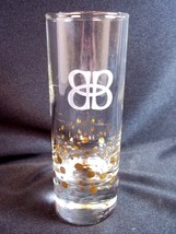 Bailey&#39;s Irish Cream Holiday shooter white celtic knot &amp; gold dots - £5.35 GBP