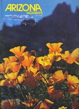 1975 JANUARY ARIZONA HIGHWAYS PREMIER INDIAN ART WHITE MESA HORSES HEARD... - $26.24
