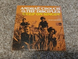 Andraé Crouch &amp; The Disciples – Keep on Singin&#39;- Vinyl LP Gospel 12&quot; 33 - £7.75 GBP