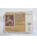 Vtg The Creative Circle Carousel Prancer 1339 Needle Point 1989 Cross Stitch - $6.61
