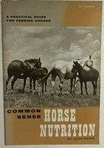 Common Sense Horse Nutrition By John Ewing Vintage Illustrated 20-page Booklet - £7.88 GBP