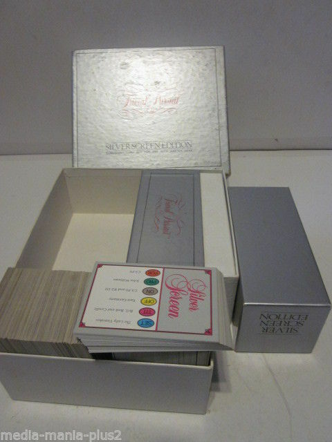 VINTAGE 1980'S TRIVIAL PURSUIT SUBSIDIARY CARD SET THE SILVER SCREEN EDITION - $9.99