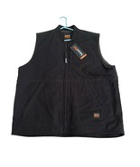 Timberland Pro Mens XL Black Quilted lined Heavy Weight Vest Jacket NWT NEW - €61,66 EUR