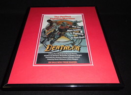 Deathlok 1996 Marvel Framed 11x14 ORIGINAL Advertisement - $34.64