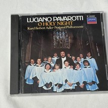 Luciano Pavarotti O Holy Night Nat Philharmonic Orch, Wadsworth Boys Choir CD - £1.34 GBP
