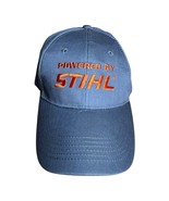 Powered By Stihl Adjustable Hat Truck Cap Chainsaw Power Tools Gray Blue... - $16.00