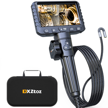 Professional Mechanic Endoscope with Ultra Thin Articulated Snake Inspection Ca - £245.27 GBP