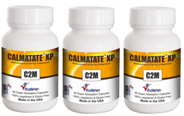  Calmatate XP-Super Absorbent Calcium and Magnesium Family Pack  (3x60ct ) - £95.69 GBP