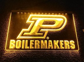 Purdue Boilermakers Logo Illuminated Led Neon Sign Home Decor, Artful Lightings - £20.39 GBP+