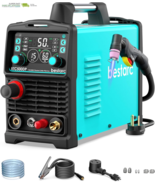 Plasma Cutter, [Pilot Arc] [Large LED Display] [Air Sensor Technology] 50Amps Cu - $309.98