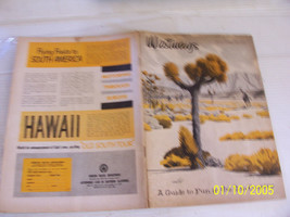 WESTWAYS MAGAZINE 1956 October Colorado Borrego Wickenburg Mojave Cathedral Gorg - £54.29 GBP
