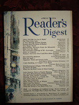 Rare CANADA Readers Digest April 1964 Irwin Ross Leland Stowe Robert Littell - £9.68 GBP