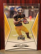 2014 Leaf Draft Henry Josey #22 Gold Parallel Rookie RC  Missouri Tigers - $2.00