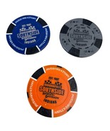 Harley Davidson Poker Chips Dealer Lot of 3 Southside Indianapolis IN - £11.47 GBP