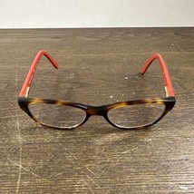 Tory Burch Ty 2031 Full Rim Eyeglass Frames 1162 Amber Orange Havana 49-17-135 - £14.51 GBP