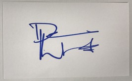 Dave Matthews Signed Autographed 3x5 Index Card - HOLO COA - £31.51 GBP
