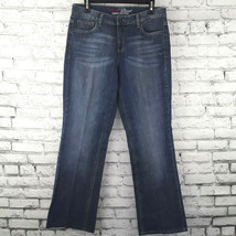 Tommy Hilfiger Womens Jeans 8R Blue Classic Hope Bootcut Medium Wash - $21.88