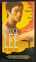 Bruce Lee We Miss You (VHS, 2000 Front Row Entertainment) - £4.63 GBP