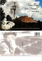 South Dakota Black Hills Crazy Horse Memorial Korczak Vintage Postcard - £7.39 GBP