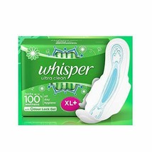 Whisper Ultra Sanitary Pads - 44 Count (Extra Large) - (Pack of 1) - £15.57 GBP
