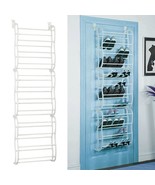 Over-The-Door Shoe Rack For 36 Pairs Wall Hanging Closet Organizer Storage - £39.14 GBP
