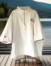 Boating Jacket Windbreaker 1/4 Zip Vented Twin Screws Mens 2XL Boatwear ... - $43.37