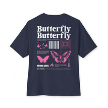 Unisex Oversized Boxy T-shirt Nature Angel Y2K Style - £27.44 GBP