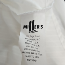 Miller's Silhouette English Riding Show Shirt White Short Sleeves Size 40 image 5