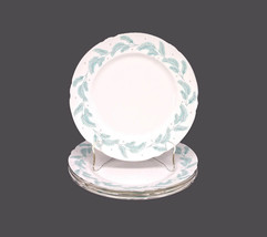 Four Shelley Serenity salad plates. Bone china made in England. - £67.15 GBP