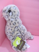 Animal Adventure Spotted Leopard Seal Plush Soft Toy Stuffed Animal w/tag 12&quot; - £18.68 GBP
