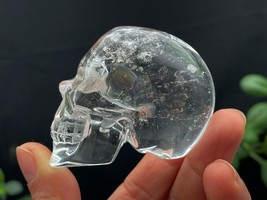 Rainbow Crystal Skull Quartz Crystal Carved Skull Spiritual Healing D091512 - £111.63 GBP