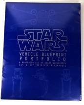 Star Wars Blueprint Portfolio Vehicle Blueprints Set of 8 in Folder - £14.84 GBP