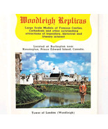 1970s Woodleigh Castle Cathedral Replicas PEI Canada Brochure Attraction... - $371.88 MXN