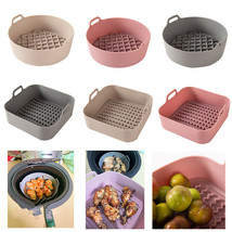 Air Fryer Silicone Pot Replacement Of Parchment Paper Liners No More Cleaning Ba - £15.75 GBP+