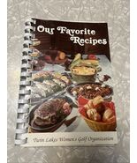 Vtg  1991 Our Favorite Recipes Cook Book Twin Lakes Women’s Golf Organiz... - $292.26 MXN