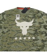 Under Armour Project Rock Veterans Day Camo T-Shirt Mens Size Large Tee NEW - £23.69 GBP