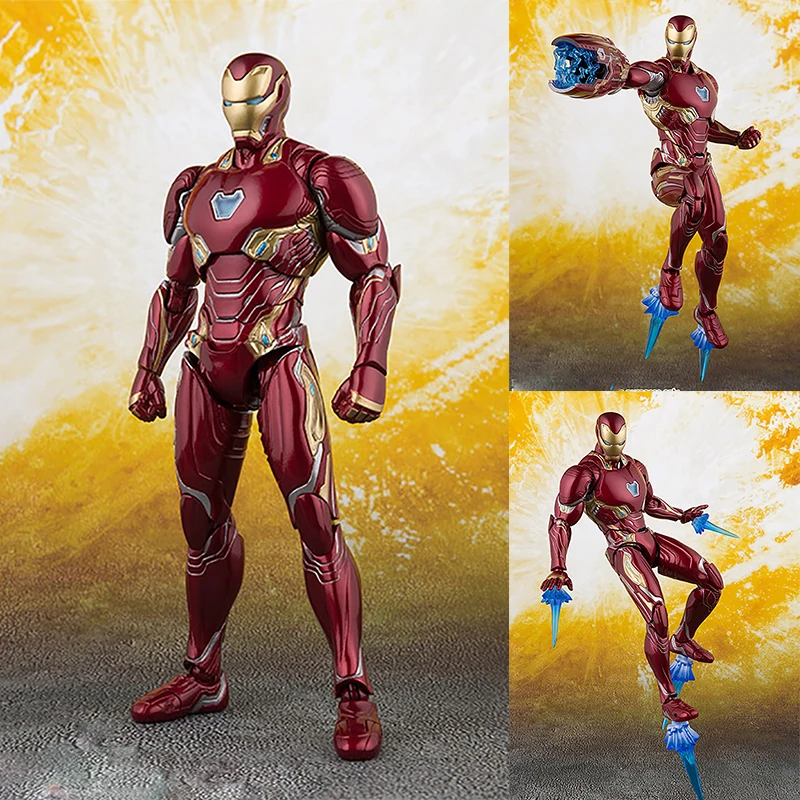 Avengers Infinity War Iron Man Collectible Toys Marvel MK50 Ironman Action - £34.57 GBP+