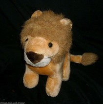 10&quot; Vintage Tan Orange Lion Made In Korea Stuffed Animal Plush Toy Old Lovey Zoo - £19.08 GBP
