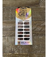 Laflare Gel Glossy Nail Strips 20 Double Ended Strips Black Amber - $120.13 CAD