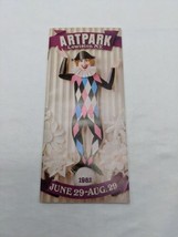 Vintage 1982 Artpark Lewiston N.Y.  Brochure - $64.14