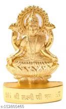 Shri Laxmi Mata Idol for Diwali Puja Laxmi Maa Murti for Puja tabel or Temple - £11.86 GBP